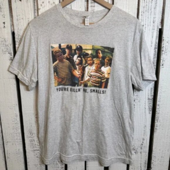Charlie Southern T-shirt Men's Size Large Gray Sand Lot Your Killin' Me Smalls - Picture 1 of 7
